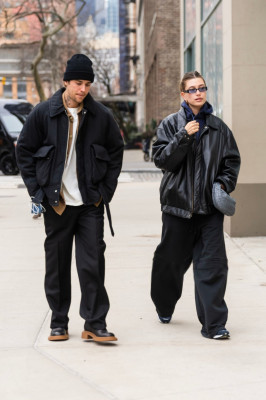 25.01 | Justin e Hailey Bieber em Nova York.