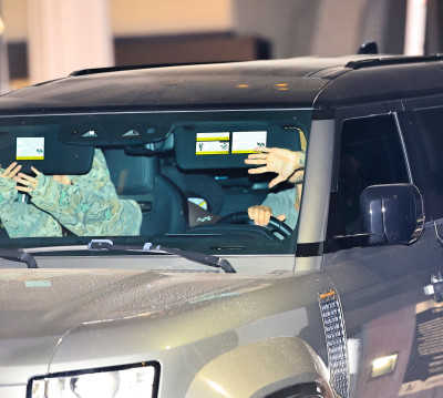 05.10 | Justin Bieber e Hailey Bieber chegando a um cinema em Los Angeles