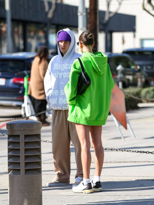 19.01 | Aparição de Justin e Hailey Bieber em Los Angeles, Califórnia