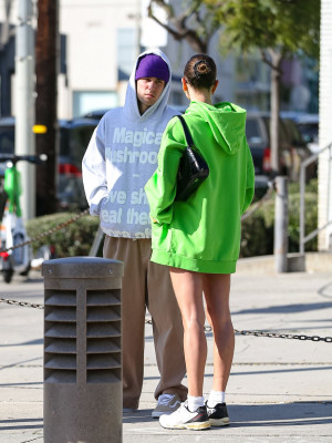 19.01 | Aparição de Justin e Hailey Bieber em Los Angeles, Califórnia
